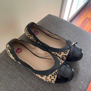 Cheetah Print Ballerina Flats